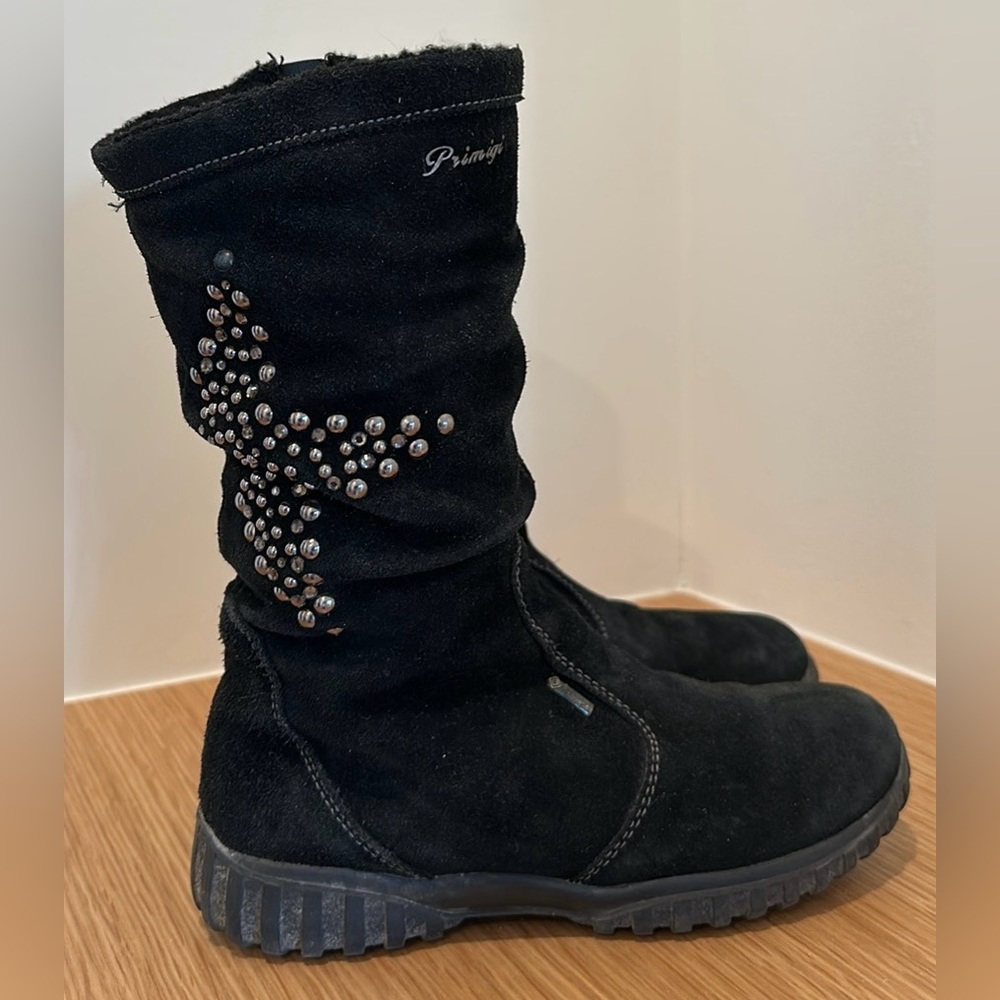 Girl’s GoreTex Italian Suede Boots (Size 3)